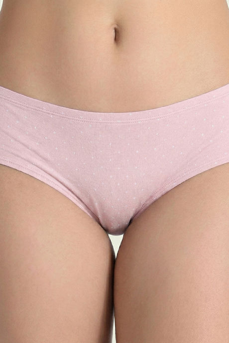 Zivame Regular Rise Full Coverage Hipster Panty (Pack of 3) - Multicolor — image 9